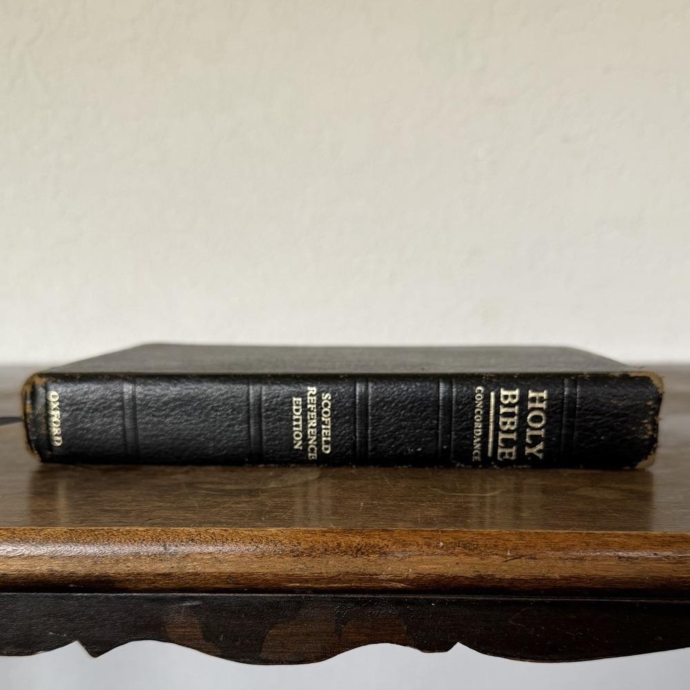VTG 1945 Scofield Reference Bible KJV Oxford Facsimile Series No 2 Thumb Indexed